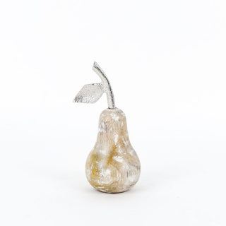 Mango Wood Shape (Pear) Silver Stem Adams Everyday Adams & Co.