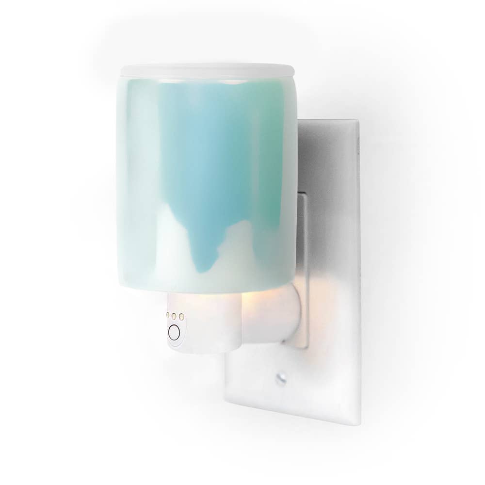 Blue Pearl Timer Outlet Wall Plug-In Wax Warmer