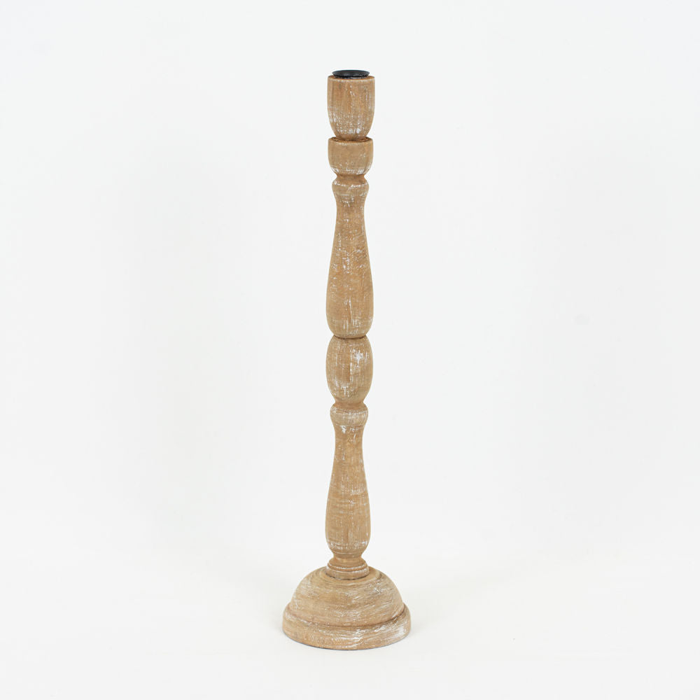 Wood Candle Holder - Natural Adams Everyday Adams & Co.   