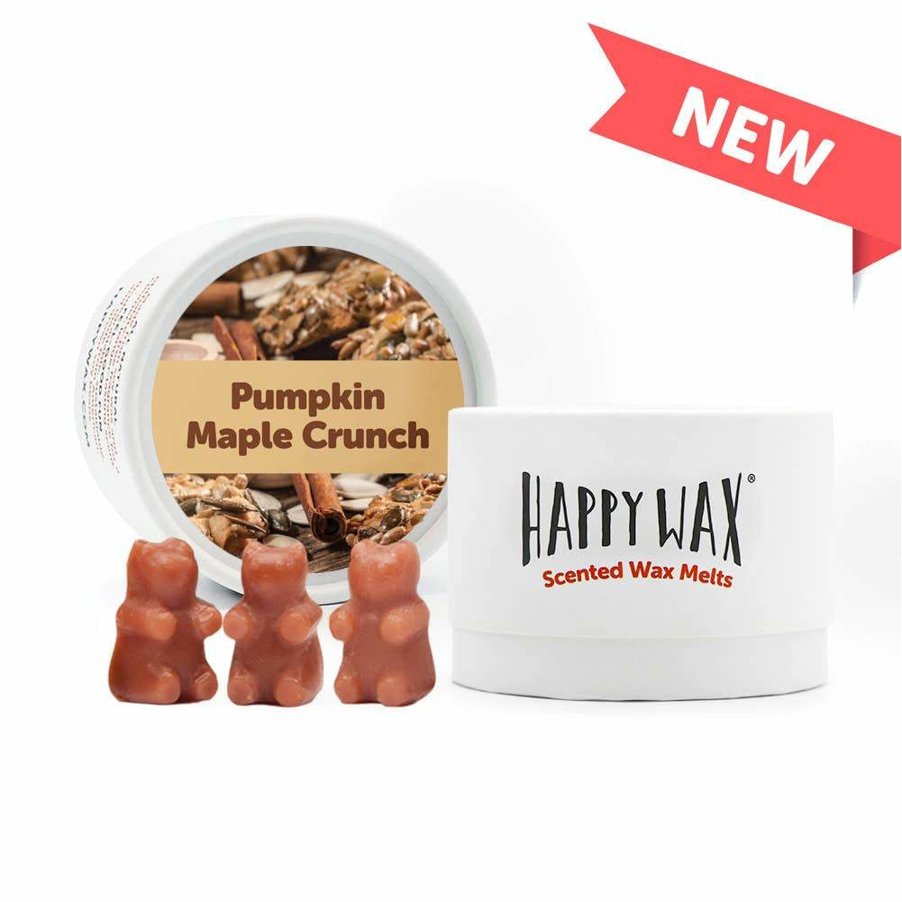 Happy Wax Pumpkin Maple Crunch Wax Melts 3.6oz Tin