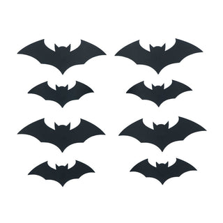 Black Paper Bats 16 Pcs Adams Halloween Adams & Co.