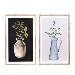 Reversible Wood Framed Sign (Flower) Adams Everyday Adams & Co.