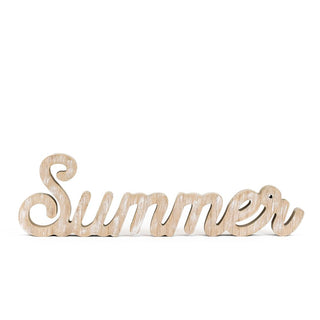 Natural Wood Cutout (Summer) Adams Summer Adams & Co.