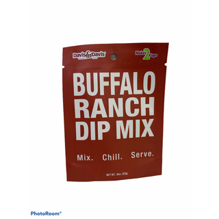 Buffalo Ranch Dip Mix  Davis & Davis Gourmet Foods