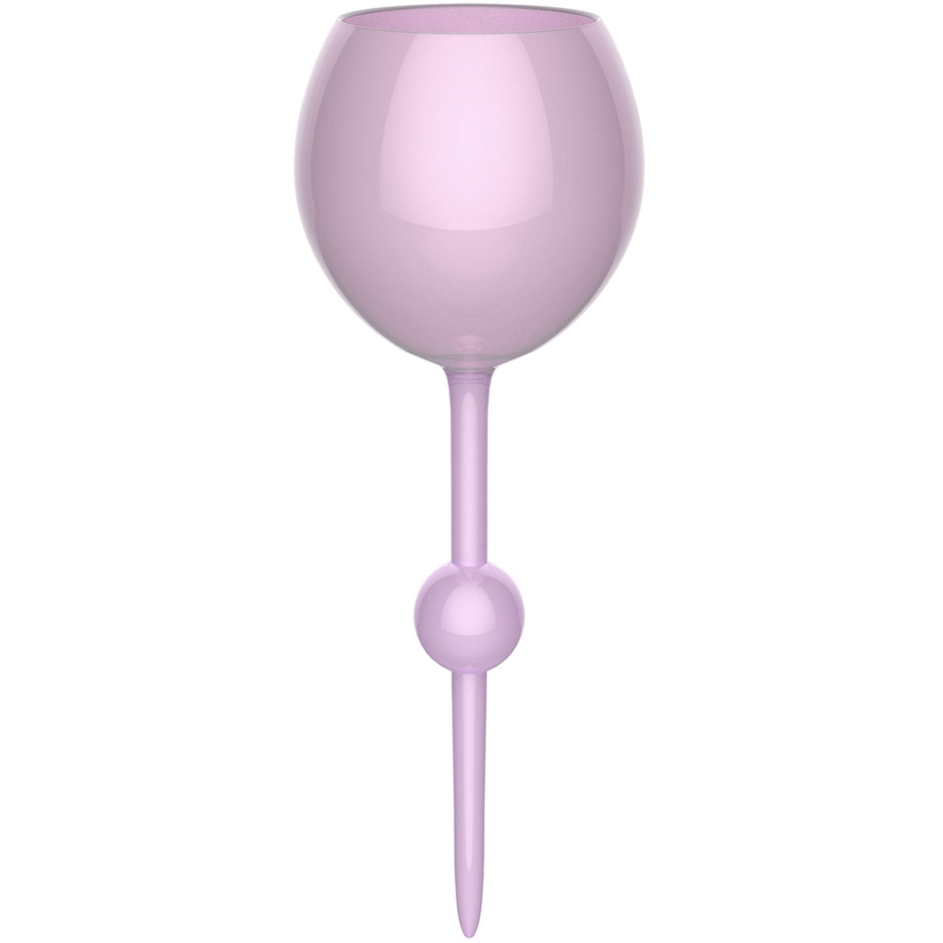 Purple Haze Acrylic Floating Wine Glass