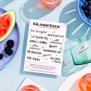 All American Drink Markers  GlassTats