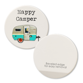 Car Coaster Happy Camper  Tipsy Coasters & Gifts