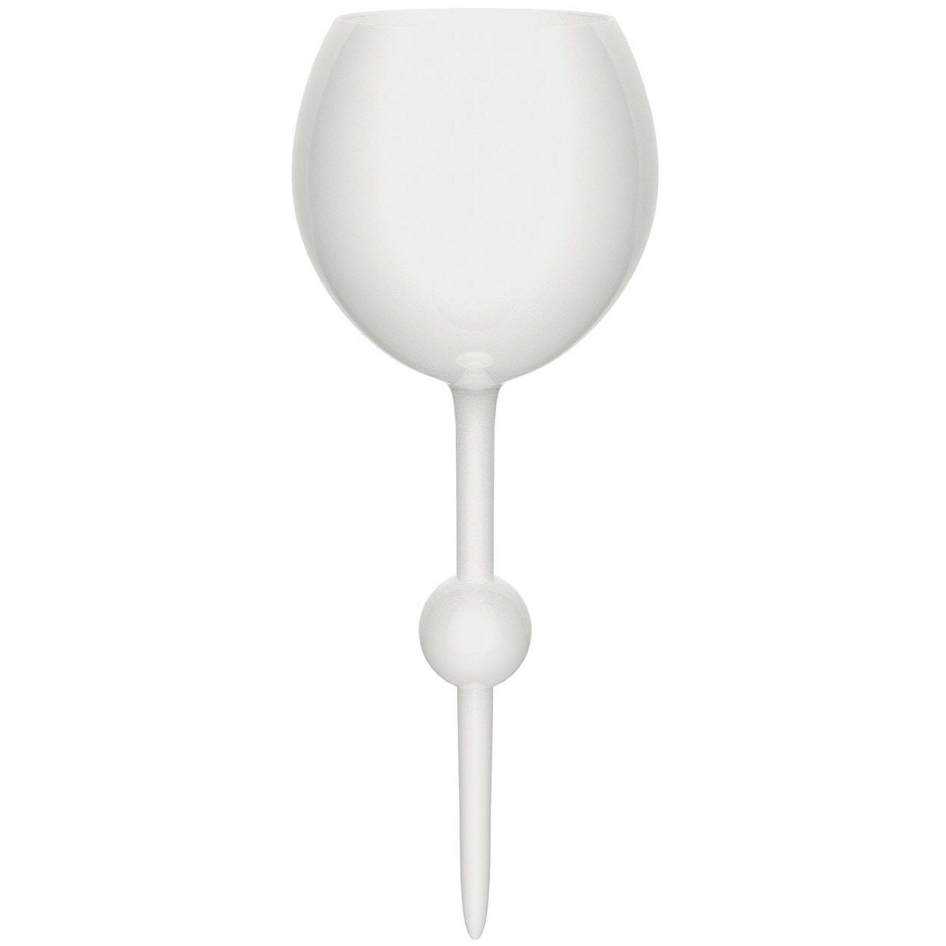 Caspari Acrylic Champagne Flute - Clear