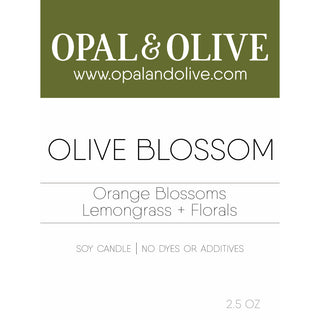 Signature Wax Melt Flameless Candles Opal & Olive Olive Blossom