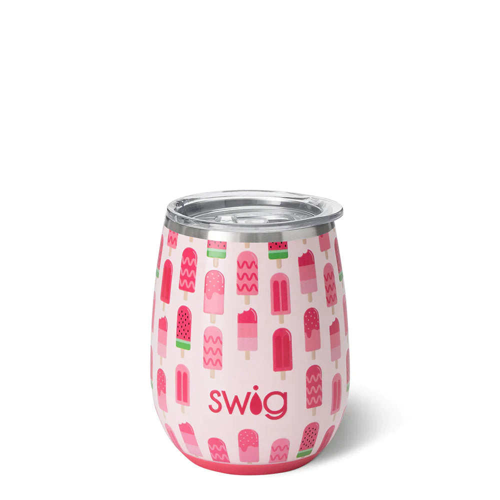 Stemless Wine Cup - 14oz - Melon Pop  Swig Life   