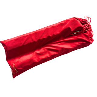 Red Mahjong rack storage bag for 17.5–20 in racks with drawstring closure.