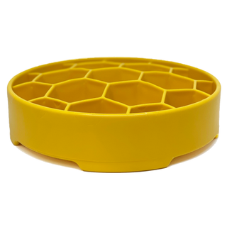 Honeycomb Design eBowl Enrichment Slow Feeder Bowl for Dogs Dapper SodaPup Dog Toys