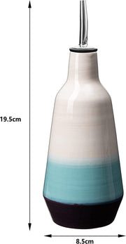GUTE Olive Oil Dispenser Bottle - White, Blue, Black Oil  The Wine Savant / Khen Glassware   