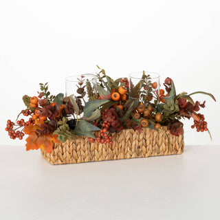 Mixed Fall Centerpeice Sullivans Home Decor