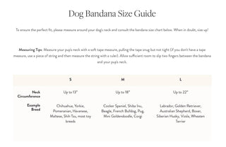 Peaches and Cream Dog Bandana The Foggy Dog