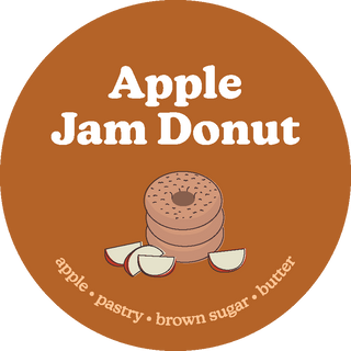 Apple Jam Donut Wax Melts  Happy Wax   