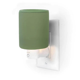 Outlet Wax Melt Warmer with Timer  Happy Wax Sage  