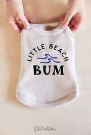 LITTLE BEACH BUM Pet Graphic Sweatshirt. OAT COLLECTIVE
