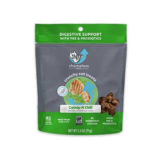 Catnip N Chill Crunchy Cat Treats  Shameless Pets   