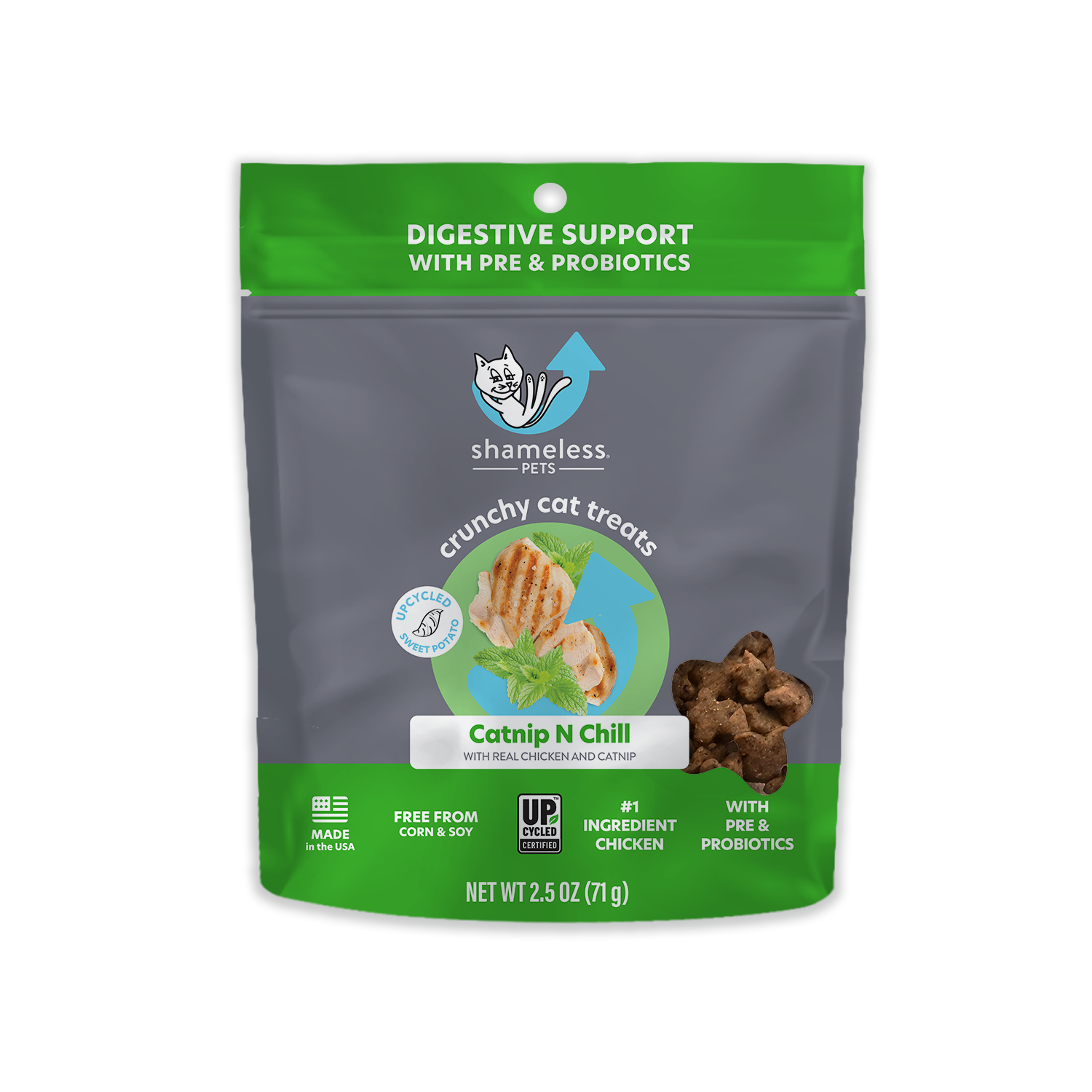 Catnip N Chill Crunchy Cat Treats