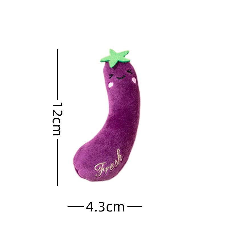 Moo - 5 pcs Vegetable Cat Toy Set Cheerhunting