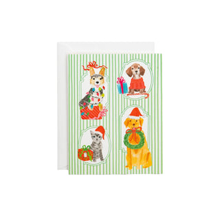 Presenting Pets - Boxed Holiday Cards Caspari