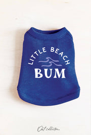 LITTLE BEACH BUM Pet Graphic Sweatshirt. OAT COLLECTIVE XL HEATHER ROYAL