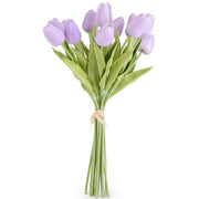 Real Touch Tulip Artificial Flora K&K Light Purple  