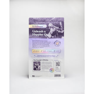 Vibrant Salmon Superfood Dog Food (Poultry-Free), 4lb, purple packaging