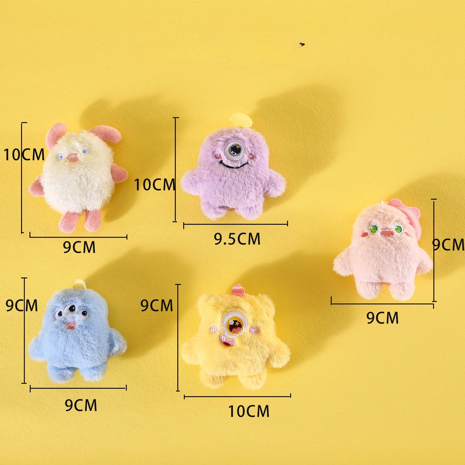 Moo - Cute Monster Shape Catnip Toy 5pcs set Cheerhunting