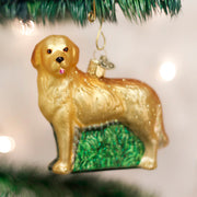 Golden Retriever Ornament  Old World Christmas   