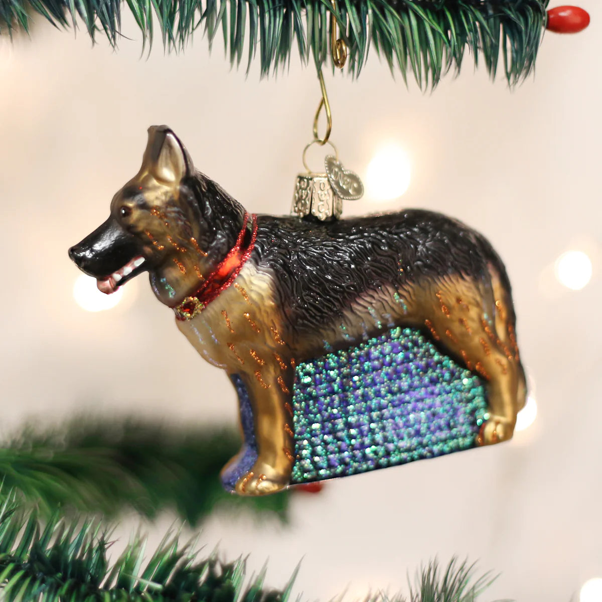German Shepherd Ornament  Old World Christmas   