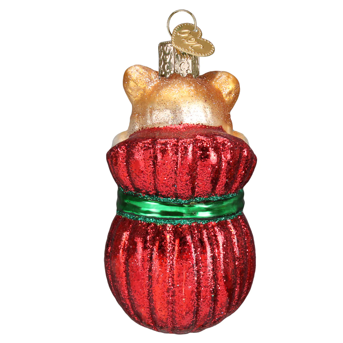 Letting The Cat Out Of The Bag Ornament  Old World Christmas   