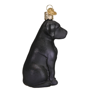Black Labrador Old World Christmas