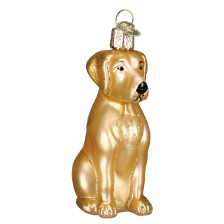 Yellow Labrador Old World Christmas