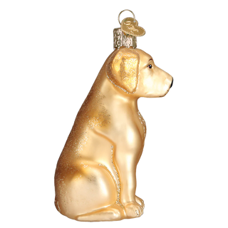 Yellow Labrador Old World Christmas