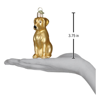 Yellow Labrador Old World Christmas