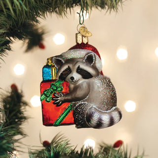 Christmas Bandit Raccoon Old World Christmas