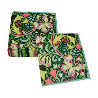 Cocktail Napkin - Golden Lilly - Forest Caspari