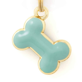 Blue Bone Collar Charm The Foggy Dog