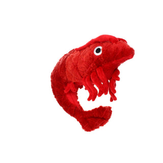 Mighty Ocean Prawn, Plush, Squeaky Dog Toy Tuffy Dog Toys - VIP Products