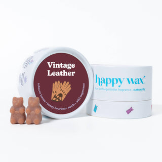 Vintage Leather Wax Melts (4 oz) Happy Wax