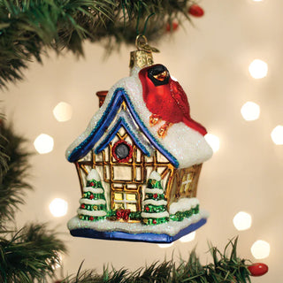 Cardinal Birdhouse Old World Christmas