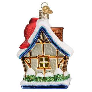 Cardinal Birdhouse Old World Christmas