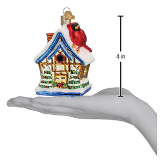 Cardinal Birdhouse Old World Christmas