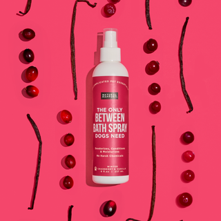 The Only Between Bath Spray Dogs Need - Cranberry & Vanilla Dapper Natural Rapport