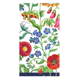 Guest Towel Napkin - Cloisters Garden White Caspari