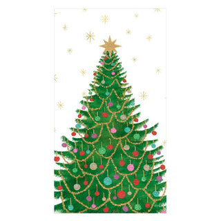 Guest Towel Napkin - Merry And Bright  Caspari   