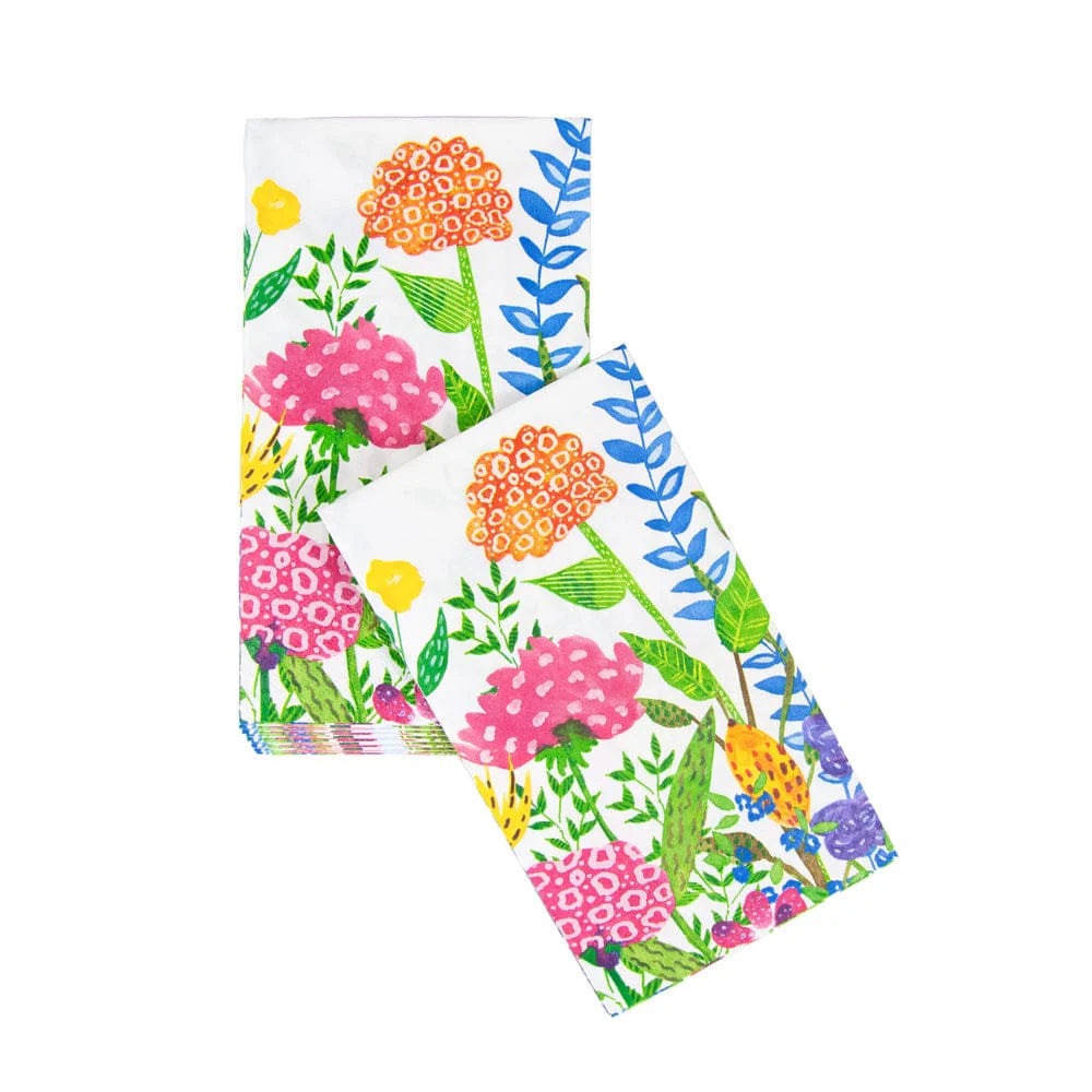 Guest Towel Napkin - Cottage Floral  Caspari   