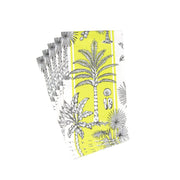 Guest Towel Napkin - Southern Palms Green/White Caspari